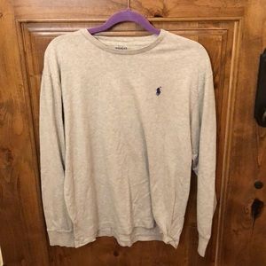 Long sleeve polo tee